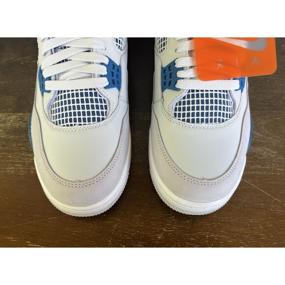 Nike Air Jordan 4 Retro "Military Blue" 2024 Men’s Size 12 FV5029-141 - Picture 7 of 11